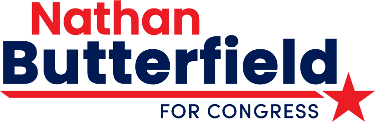 Logo for Nathan Butterfield for Congress